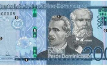 Nuevo billete de RD$2,000.00 circulará a partir del lunes