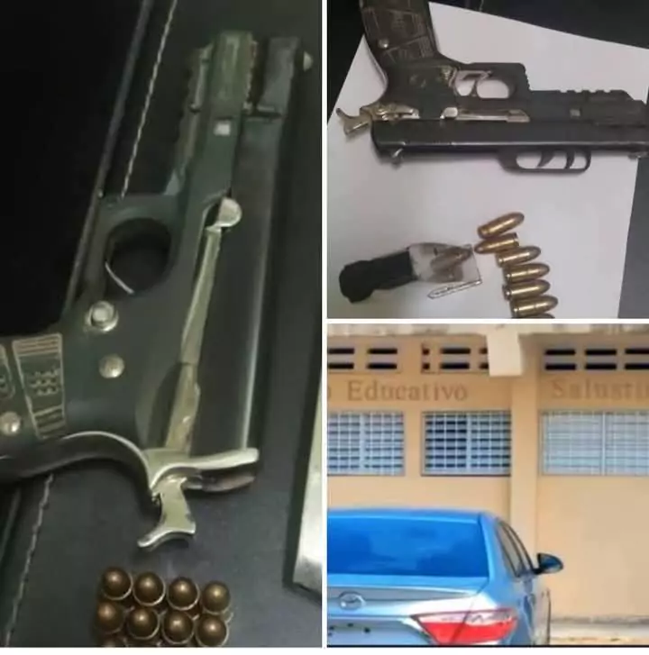 Estudiante haitiana lleva arma de fuego a escuela en Santiago