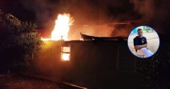 Hombre muere tras incendiarse su vivienda en Azua