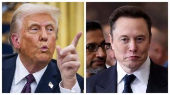 Donald Trump y Elon Musk del amor al odio