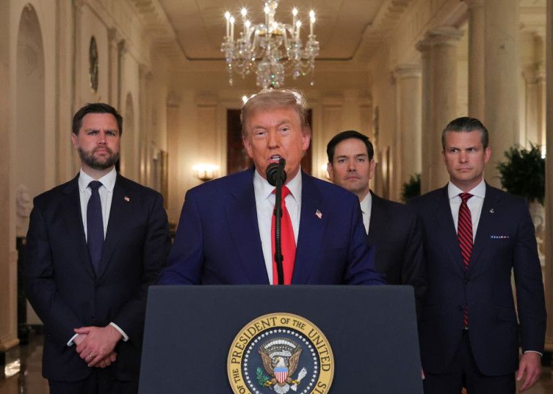 Trump advierte a Irán: «si la paz no llega rápido, iremos por otros objetivos»