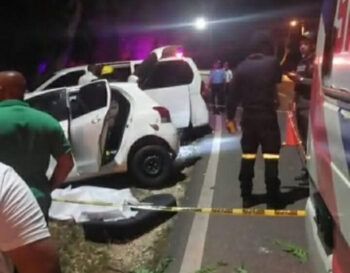 Un muerto y siete heridos durante accidente en La Romana
