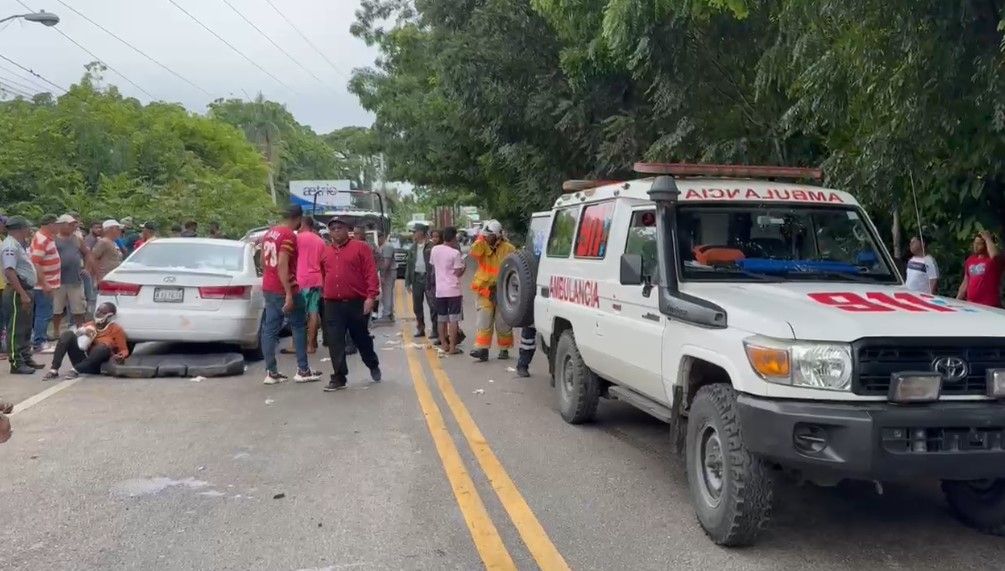 Once heridos durante accidente en SFM
