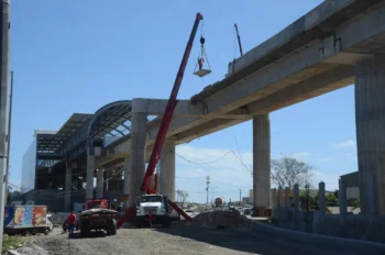 El Metro de Los Alcarrizos estará listo en febrero de 2026