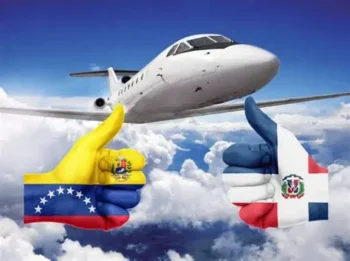 Venezuela reanuda los vuelos con República Dominicana 