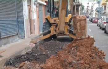 Anuncian cierre temporal en calle Salomé Ureña de la Zona Colonial