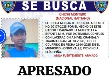 PN apresa hombre acusado de causar la muerte a niña de cinco meses en Hondo Valle