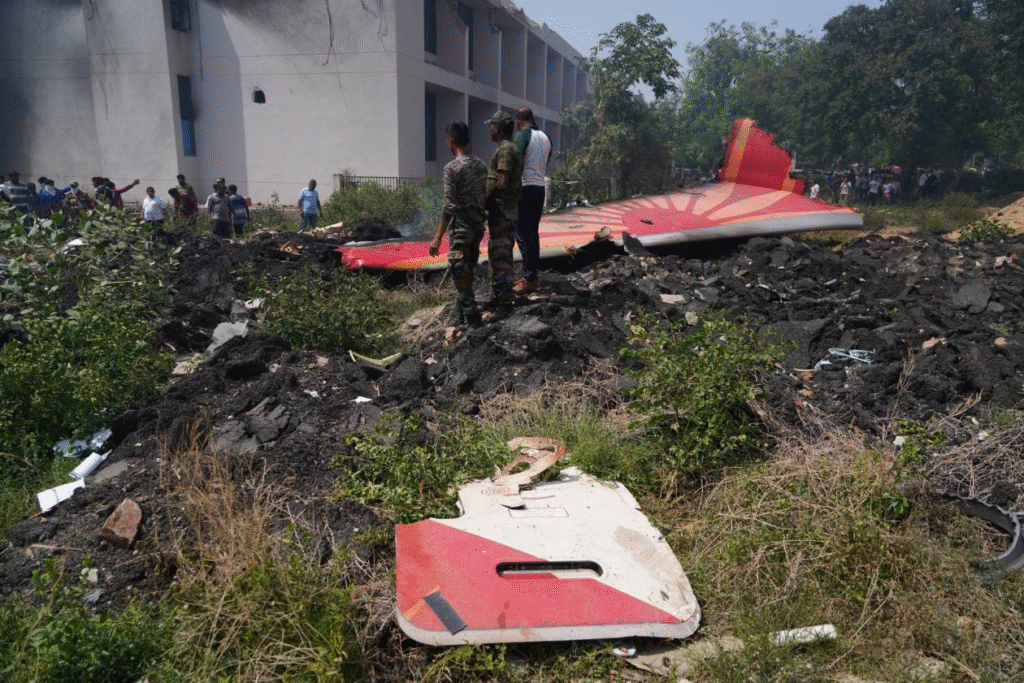 Encuentran un superviviente del accidente aéreo de Air India