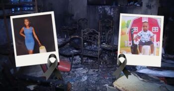 Hombre mata mujer e hijo y prende fuego a la casa en Haina