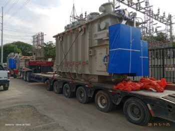 Edesur instala este sábado dos transformadores en DN