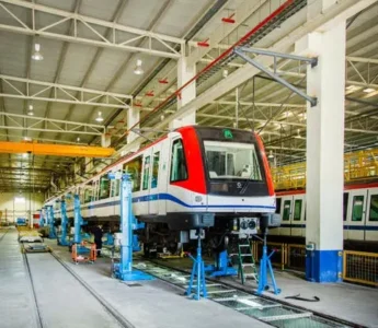Prueban trenes reales en el Metro de Los Alcarrizos