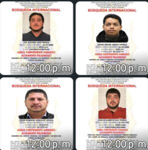 Policía Nacional, PGR, DNCD, DEA e INTERPOL