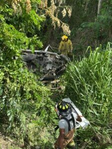 Cinco heridos durante accidente en San Juan