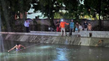 Hallan cuerpo de hombre en un canal de riego en Santiago