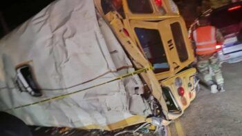 Varios muertos y más de 40 heridos tras accidente de autobús en carretera Jamao