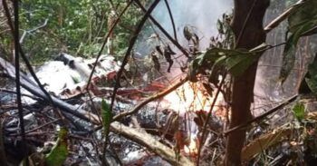 Cuatro muertos al accidentarse una avioneta en la Amazonía colombiana