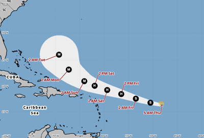 RD se mantiene vigilante ante la tormenta Erin