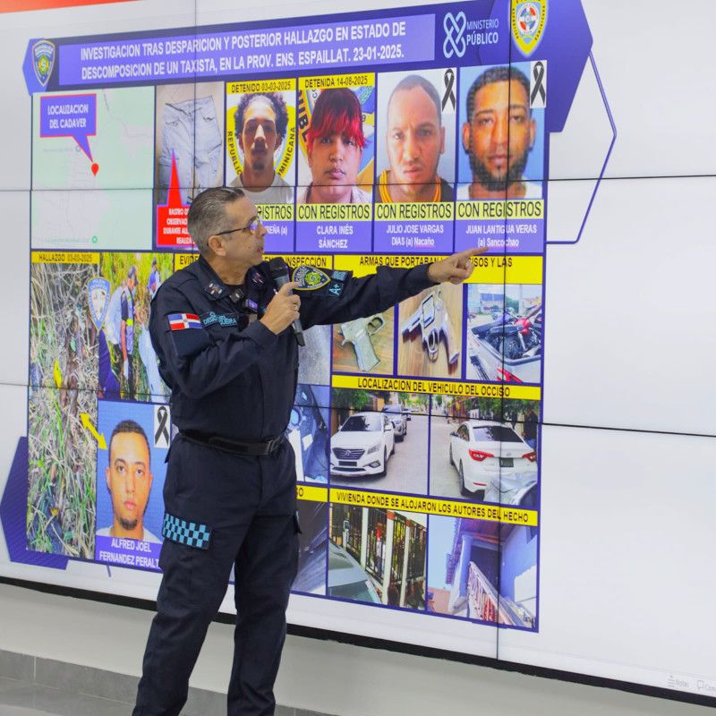 PN mata dos presuntos implicados en asesinato de taxista en Moca