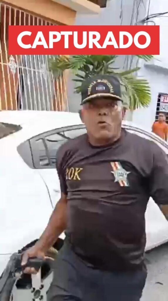 Apresan hombre que aparece en video viral realizando disparo al aire