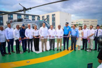 Gobierno pone en operación helipuerto en ciudad sanitaria