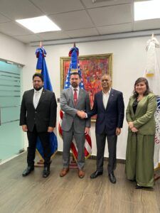 Delegación de alto nivel de los EE. UU. visita RD para fortalecer cooperación en seguridad y desarrollo