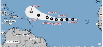 Erin podría convertirse en el primer huracán de la temporada este fin de semana
