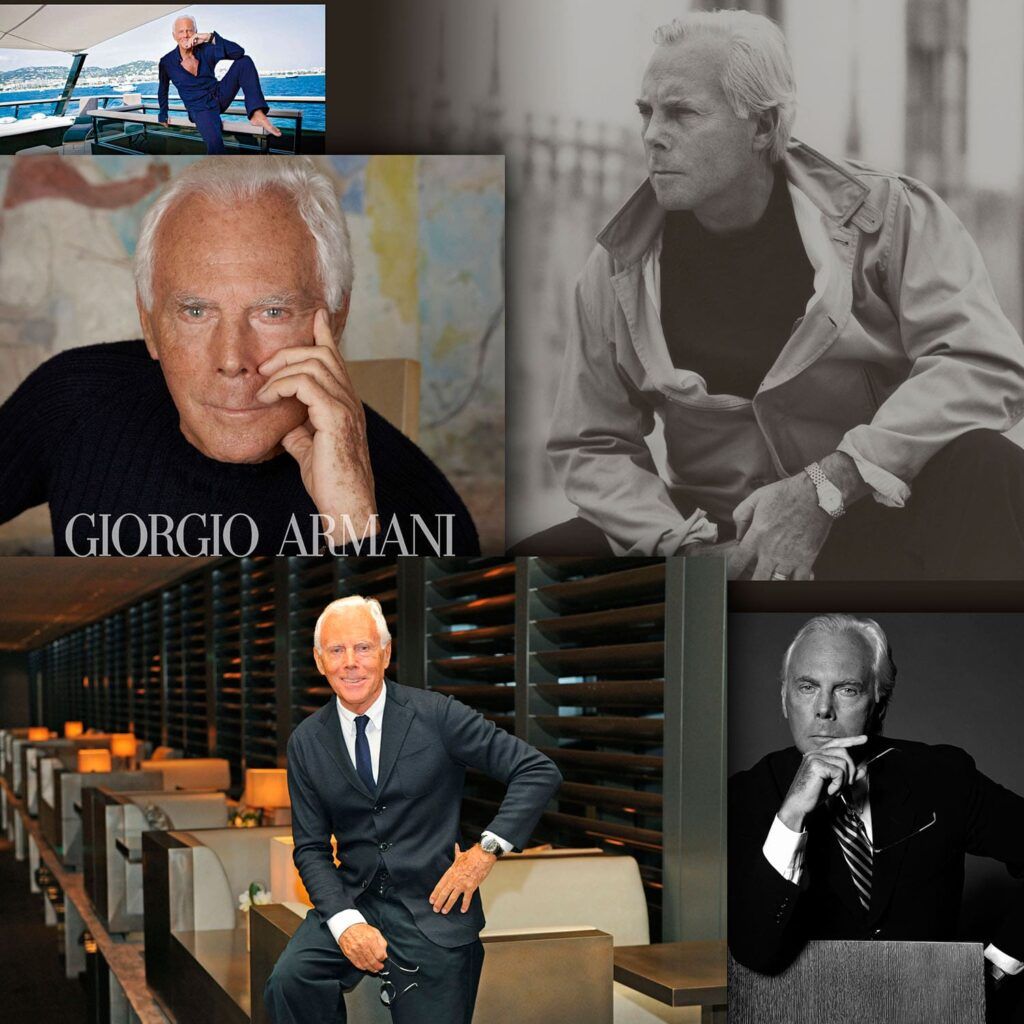 Muere famoso diseñador Giorgio Armani
