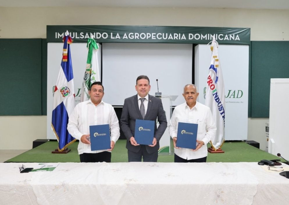 Proindustria y la JAD firman acuerdo para impulsar la competitividad de la agroindustria nacional
