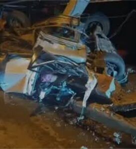Tres muertos y 5 heridos tras accidente en Santiago