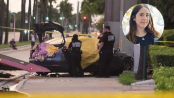Muere joven tras quedar atrapada en su Tesla en Miami Beach