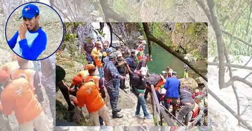 Hallan muerto joven en el salto de Aguas Blancas