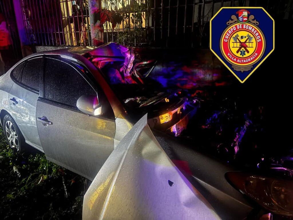 Al menos dos muertos durante accidente de tránsito en la Autopista Duarte