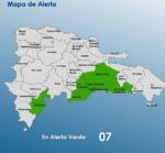 El COE coloca al Gran Santo Domingo y otras 5 provincias en alerta verde por vaguada