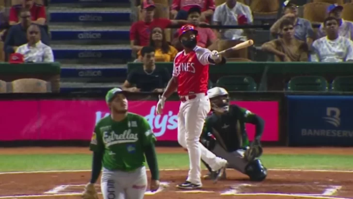 Leones del Escogido 6-3 sobre las Estrellas Orientales