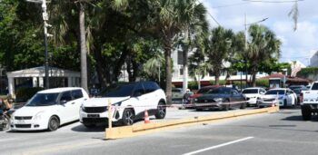 Intrant reduce pendiente de reductor de velocidad en el Malecón