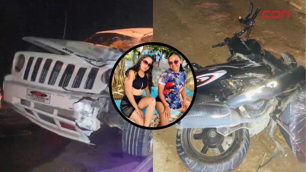 Mueren dos jóvenes tras accidente de tránsito en Nagua