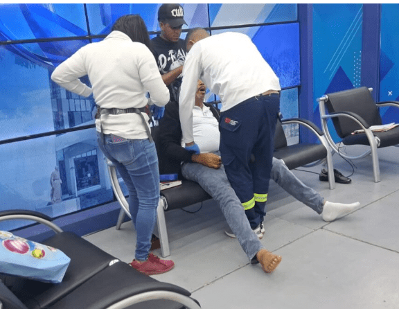 Dirigente choferil muere durante entrevista en vivo