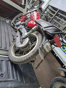 Policía Nacional arresta ocho personas por robo de motocicletas