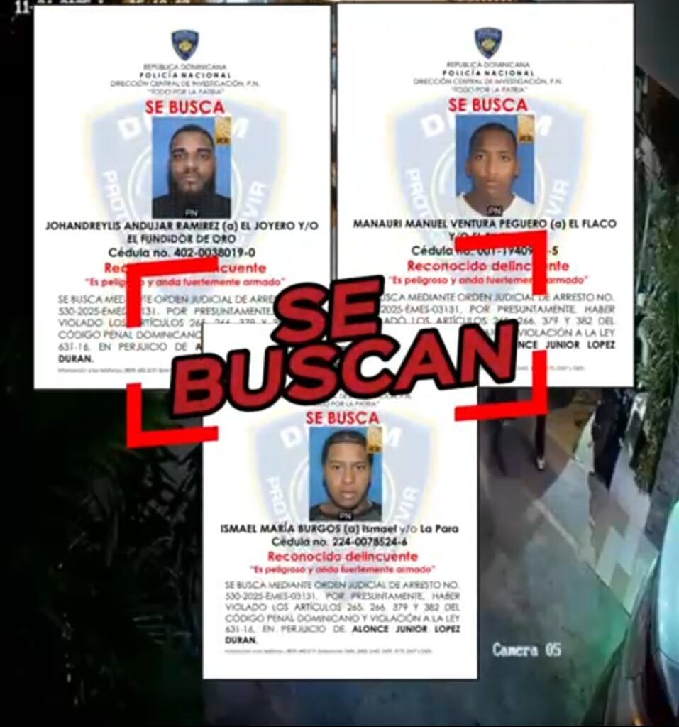 Policía Nacional apresó a tres integrantes de banda que asaltó a ciudadano en Los Frailes