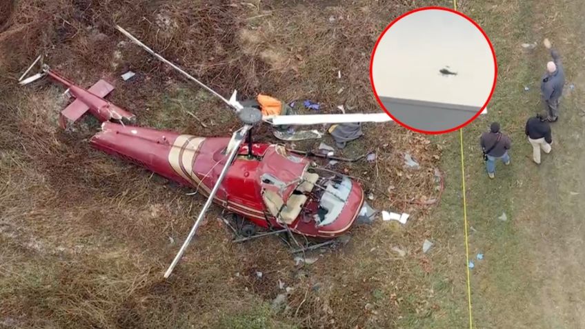 Al menos un muerto tras choque de dos helicópteros en Nueva Jersey