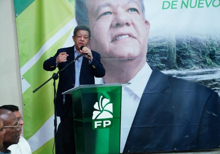 Leonel acusa al PRM de haber comprado elecciones con fondos de SeNaSa