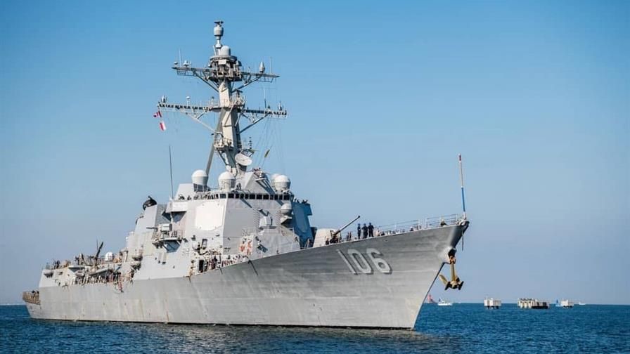 Buques de guerra de Estados Unidos llegan a Haití