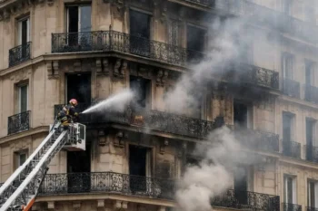 Un muerto y tres heridos críticos tras el incendio de un edificio en París