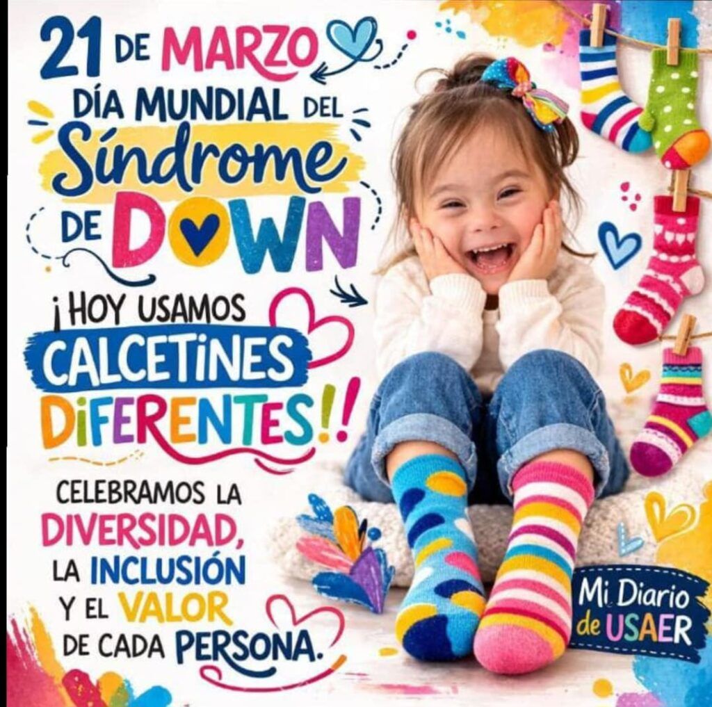 Día Mundial del Síndrome de Down: inclusión, respeto y oportunidades para todos