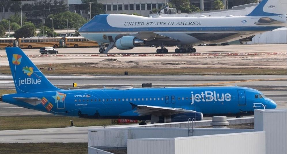 La FAA suspende brevemente todos los vuelos de JetBlue