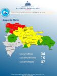 COE aumenta a 26 las provincias en alerta; cuatro en rojo