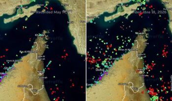 Buques vuelven a cruzar el estrecho de Ormuz tras acuerdo provisional entre EE. UU. e Irán